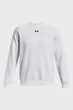 Чоловічий білий світшот UA Rival Fleece Crew Under Armour L 1379755-100 - изображение 5