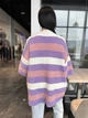 Женский вязаный кардиган сиреневого цвета 30137 One Size - изображение 4