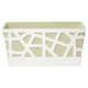 Вазон Idel Flowerbox прямокутний фісташковий/білий 40 см (730041) - изображение 2