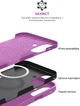 Чехол для смартфона ArmorStandart Icon2 MagSafe для Apple iPhone 16 Plus Light Purple (ARM80187) - изображение 6