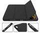 Чохол-книжка Еко-шкіра силікон Smart Case Слот Стілус для Apple iPad Air 10.9" 2022 Чорний (03) Black - зображення 3