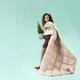 Ковдра IDEIA WOOLLY зимова двоспальна175х210 овеча шерсть 30% - зображення 2
