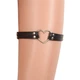 Гартер портупея на ногу з сердечком підв'язка Honey Fashion Accessories One Size чорний (16-32) - зображення 2