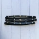Гартер портупея на ногу з сердечками підв'язка Honey Fashion Accessories One Size чорний (16-20) - зображення 3