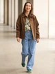 Джинсы Карго женские Uniqlo 879135357 M Синие (1159810973) - изображение 10