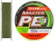 Шнур Select Master PE x4 150м 0.10мм col. Dark-Green - зображення 2
