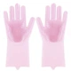 Силиконовые перчатки Magic Silicone Gloves Pink для уборки. Цвет: розовый PO-94 - изображение 6
