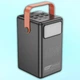 Повербанк для ноутбука с фонариком и ручкой 100 000 mAh Hoco портативный аккумулятор 65W для телефона Черный, ART D0ЗВ Max - изображение 1