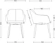Стул Nowy Styl DASTER ordf NXL WHITE (BOX-1) ORMB PUMA-08 - изображение 5