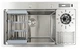 Кухонная мойка AQUAMARIN ELIOS Inox DurAlum 7850 platinum Смеситель+Дозатор+Корзина для посуды+Ринзер для чашек - изображение 2