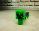 Брелок подвеска на рюкзак Крипер из игры Майнкрафт 3D (Creeper Minecraft) Зеленый - изображение 4