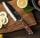 Японський ніж Santoku у подарунковій упаковці TURWHO 5" (X50Cr15MoV Steel"5) - зображення 1