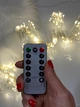 Роса Пучок Wigo 400 LED 20 ниток 2 м USB + пульт, світлодіодна гірлянда для ялинки кінський Хвіст 8 режимів теплий білий - зображення 4