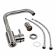 Кухонная мойка AQUAMARIN FLEXA60 Inox+Ополаскиватель стаканов+Смеситель+Дозатор+Корзина+Держатель для ножей и столовых приборов - изображение 7