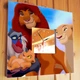 Часы "Король Лев. The Lion King" сувенир фанатам мультфильма Дисней, декор для детской комнаты, спальни - изображение 2