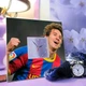 Авторские часы "Лионель Месси. Lionel Messi. Футбол. Барселона" подарок для футболистов и фанатов, украшение спорт клуба - изображение 3