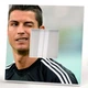 Декоративне дзеркало «Кріштіану Роналду. Ronaldo. Футбол» для футболістів, фанатів, прикраса спальні, спорт клубу, бару - зображення 2