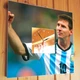 Авторские часы "Лионель Месси. Lionel Messi. Футбол. Барселона" для футболистов и фанатов, украшение спорт клуба - изображение 2