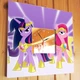 Часы "Дружба - это чудо. My Little Pony" украшение интерьера спальни, бара, кафе, детской комнаты - изображение 2