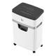 Знищувач документів шредер HP OneShred 12MC A4 80g х 12 аркушів 2*15 25л White (2806) - зображення 3