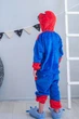 Піжама дитяча кігурумі для хлопчика Kigurumi Людина павук 135-145см червоно-синя - зображення 2