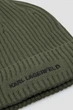 Шапка Karl Lagerfeld S хакі 805601-544305b - зображення 2