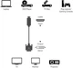 Кабель Amazon Basics HDMI to DVI 1920x1080@60Hz, Bi-Directional, 1.8м, black - изображение 7