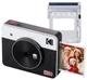 Фотокамера мгновенной печати Kodak Mini Shot 3 Retro White / 8 фото - изображение 1