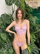 Бюстгальтер женский кружевной мягкая чашка на регуляторах Felisiya Lingerie Сиреневый 2001-1566 Оne size - изображение 2