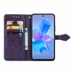 Чехол Vintage для Infinix Hot 40 Pro / X6837 книжка кожа PU с визитницей фиолетовый - изображение 2