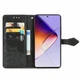 Чехол Vintage для Infinix Note 40 / X6853 книжка кожа PU с визитницей черный - изображение 2