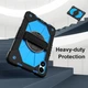 Чохол Protective Force для Xiaomi Redmi Pad Pro (12.1") / чохол для планшета з ремінцем у комплекті / блакитний - зображення 4