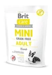 Корм Brit Care Mini Grain Free Adult Lamb для взрослых собак мелких пород с ягненком 0.4 кг - изображение 1
