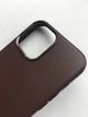 Чехол кожаный Decoded Leather Case with MagSafe Original для Apple Iphone 13 Pro Max/12 Pro Max (6.7") Chocolate Brown - изображение 9