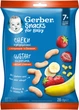 Упаковка кукурузных снеков Gerber с клубникой и бананом 28 г х 7 шт (8445291463547) - изображение 2