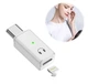 Аудіоконвертер перехідник для навушників Lightning - Type C White - изображение 1