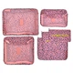 Органайзер дорожній 6пр/наб 39*30*11см Stenson J01418 (pink) - изображение 3