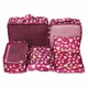 Органайзер дорожній 6пр/наб 39*30*11см Stenson J01418 (bordo) - зображення 3