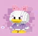 Детский 3D конструктор / пазл "WEBBY" BRICKS развивающий игрушечный набор из миниблоков в форме Уточки, 137 деталей, белый (94148269) - изображение 1