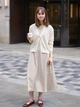Кардиган женский Uniqlo 534096281 S Молочный (1159818951) - изображение 4