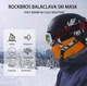 Зимняя термо балаклава для активного отдыха ROCKBROS LF7345BK маска подшлемник Оранжевый (626289353) One size - изображение 2