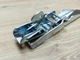 Засов бортовой с фиксатором МАКСИ усиленный A210x45 (Белый цинк) - изображение 6