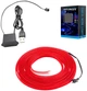 Світлодіодна стрічка для авто UFT LS6 для підсвічування салону з USB 3 м Червона (UFTLS6red) - зображення 1