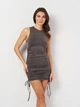Платье женское Zara 1014/323 XS/S Серое (01014323807108) - изображение 1