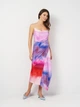 Платье длинное летнее женское Zara 1165/260 S Разноцветное (01165260114023) - изображение 3