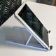Настольная раздвижная подставка для планшета или ноутбука P1 23х15х16 см Multi-Position Білий (7128) - изображение 7