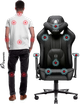 Игровое кресло Diablo X-Player 2.0 King Size Black (5902560337778) - изображение 3