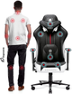 Игровое кресло Diablo X-Player 2.0 Normal Size White/Black (5902560337754) - изображение 5