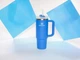 Термокружка Stanley Quencher H2.0 FlowState Stainless Steel Vacuum Insulated Tumbler Синяя 887 мл - изображение 4