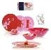 Сервіз столовий Red Orchis Luminarc N4828 46пр - зображення 2